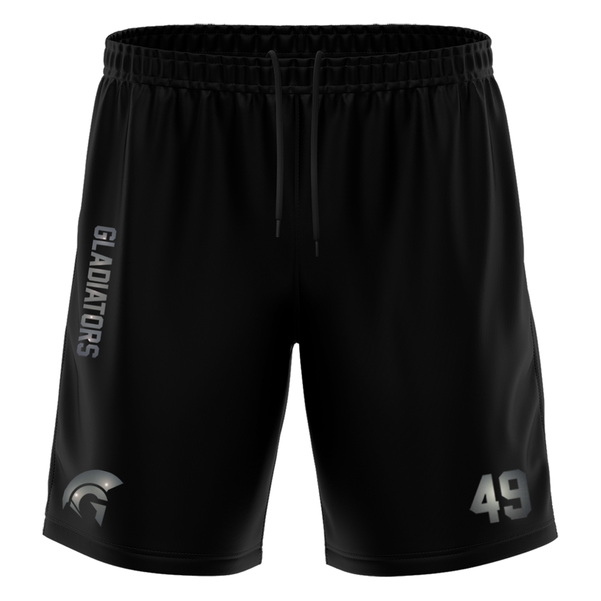 Gladiators "Blackline" Training Short with Playernumber or Initials