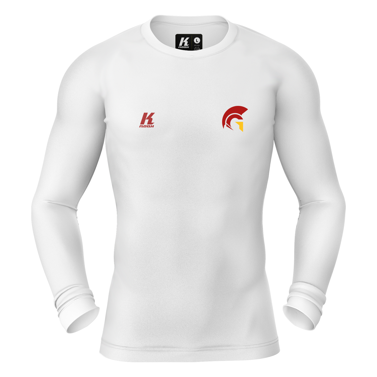 Gladiators K.Tech Compression Longsleeve Shirt white