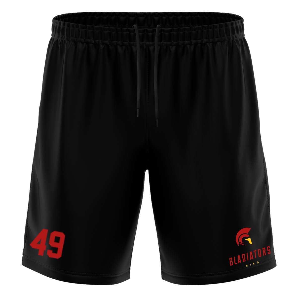 Gladiators Training Short with Playernumber or Initials