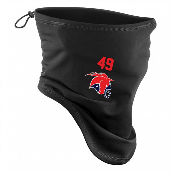 Mustangs Softshell Sports Tech Neck Warmer CB320 with Playernumber/Initials
