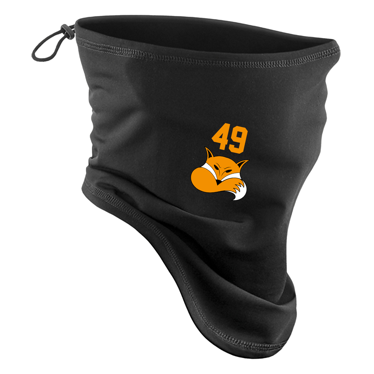 Foxes Softshell Sports Tech Neck Warmer CB320 with Playernumber/Initials