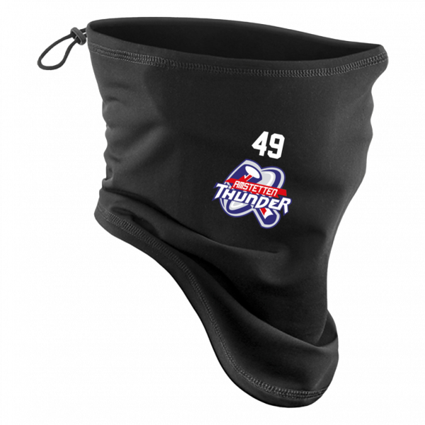 Thunder Softshell Sports Tech Neck Warmer CB320 with Playernumber/Initials