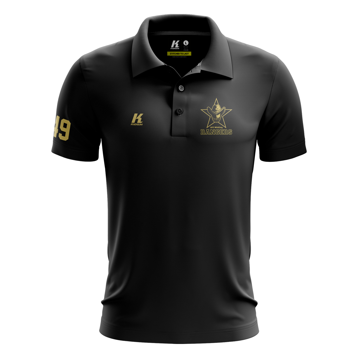 Rangers Performance Polo with Playernumber/Initials