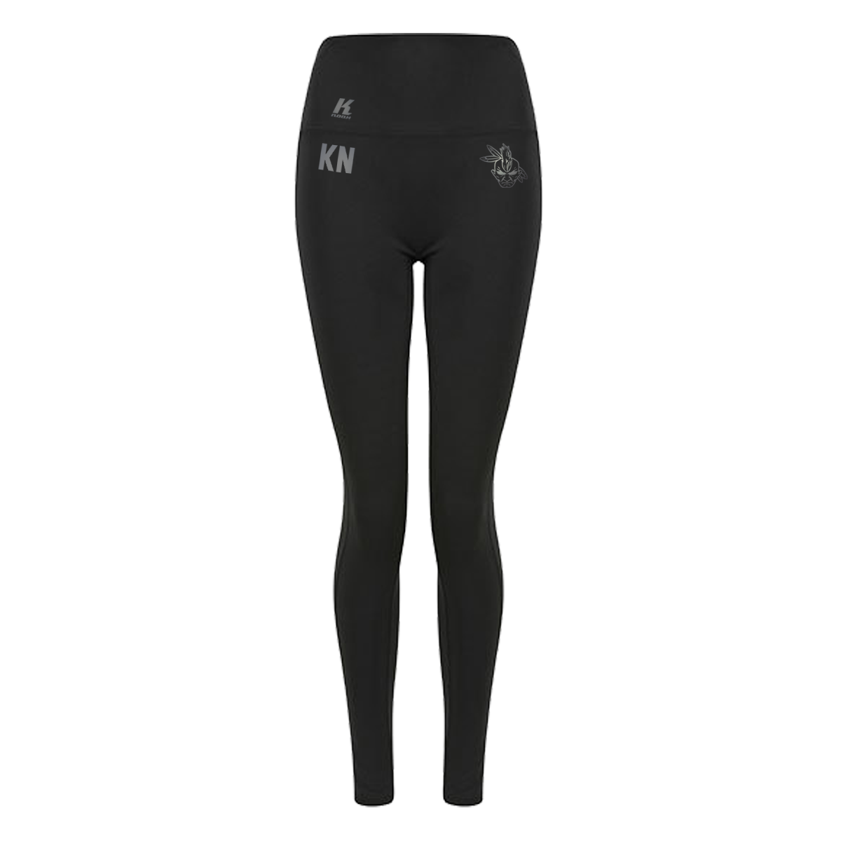 Warriors "Blackline" Womens Core Pocket Legging TL370 with Initials/Playernumber