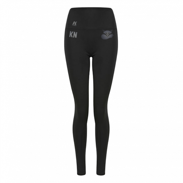 Foxes "Blackline" Womens Core Pocket Legging TL370 with Initials/Playernumber