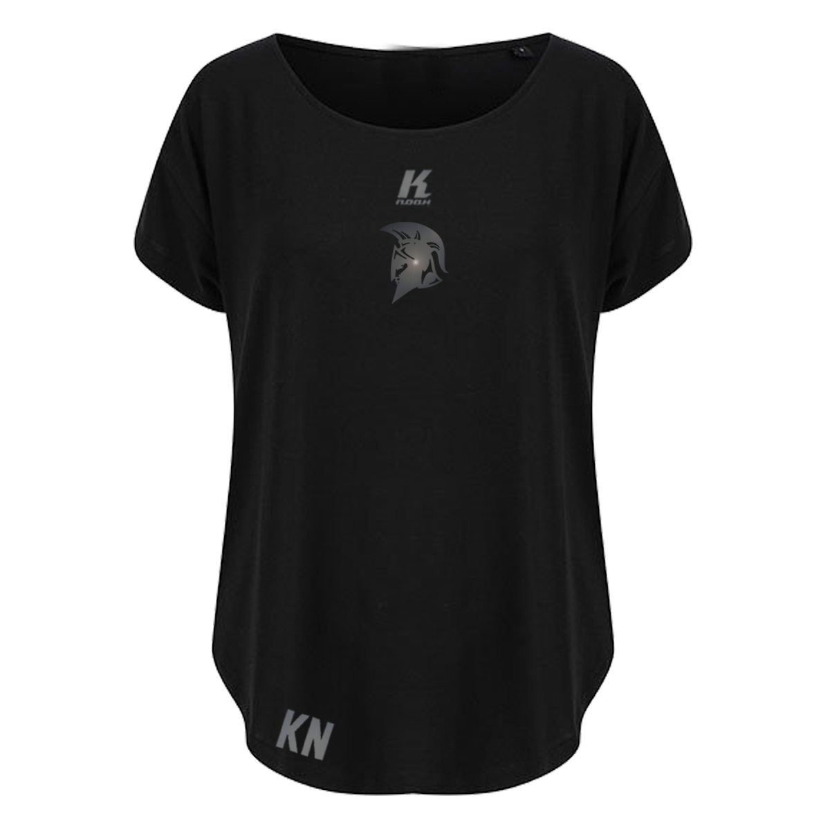Spartans "Blackline" Womens Sports Tee TL527 with Initials/Playernumber