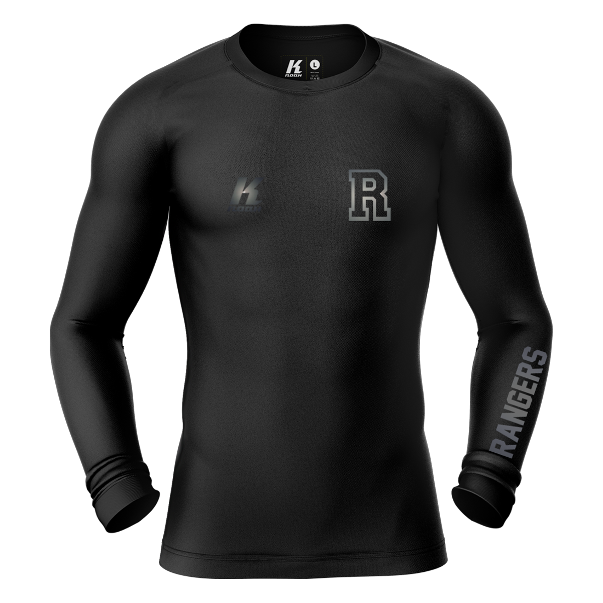 Rangers "Blackline" K.Tech Compression Longsleeve Shirt