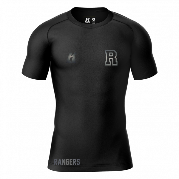 Rangers "Blackline" K.Tech Compression Shortsleeve Shirt