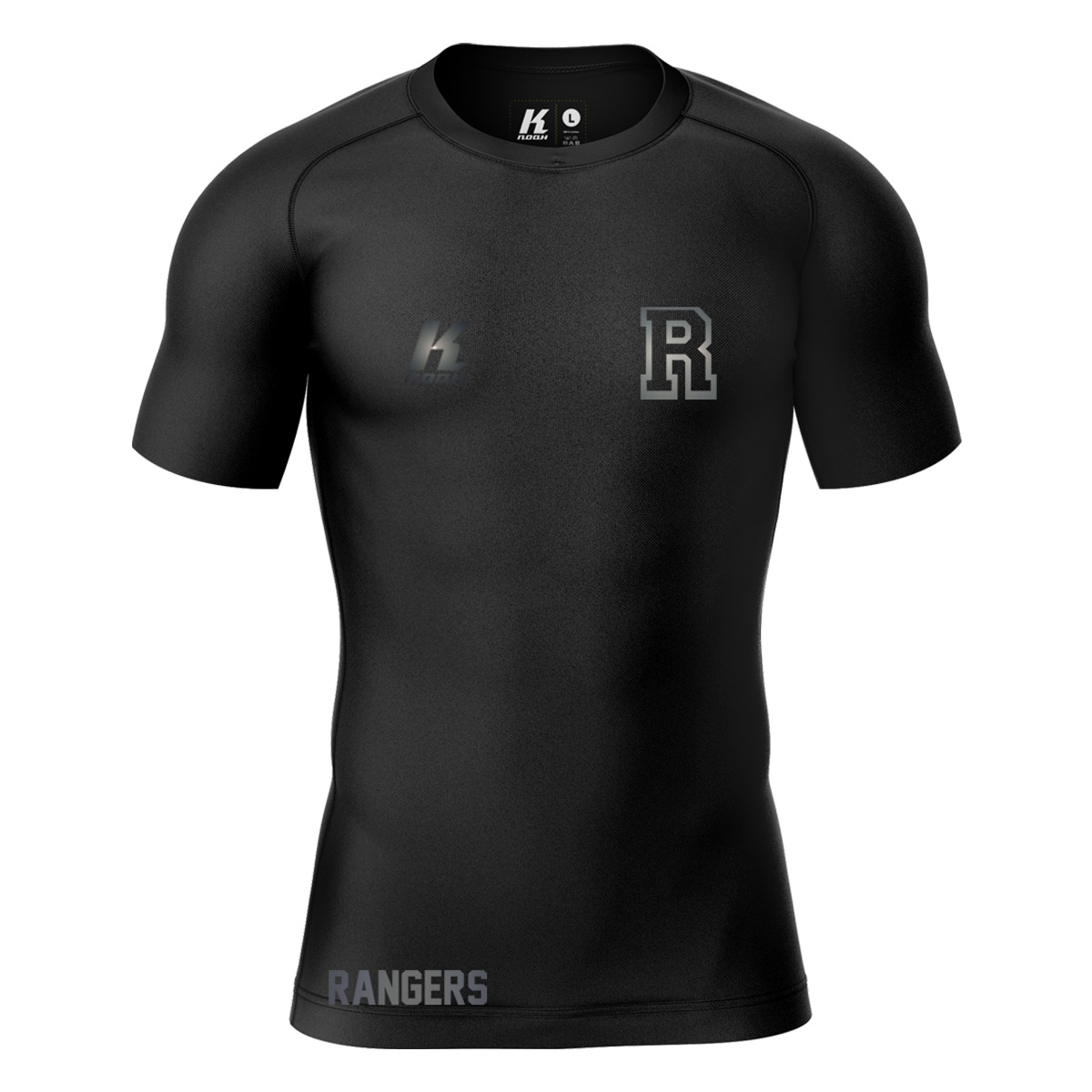 Rangers "Blackline" K.Tech Compression Shortsleeve Shirt