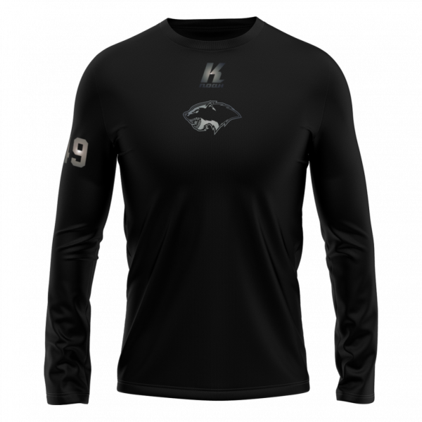Wolverines "Blackline" K.Tech Longsleeve Tee L02071 with Playernumber/Initials