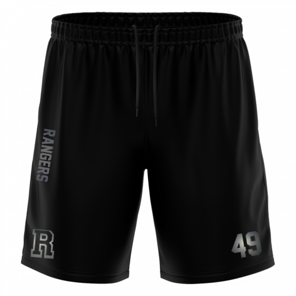 Rangers "Blackline" Training Short with Playernumber or Initials