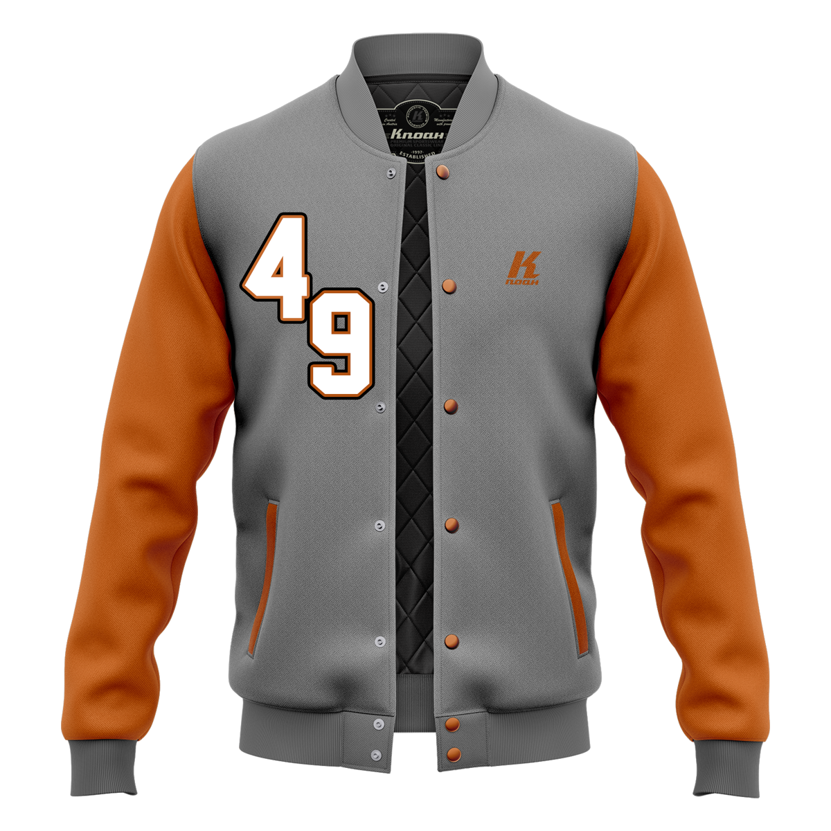 Day 14: "Bunny Bad" Authentic Varsity Jacket with Playernumber/Initials
