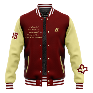 Day 22: "Canada" Authentic Varsity Jacket with Playernumber/Initials