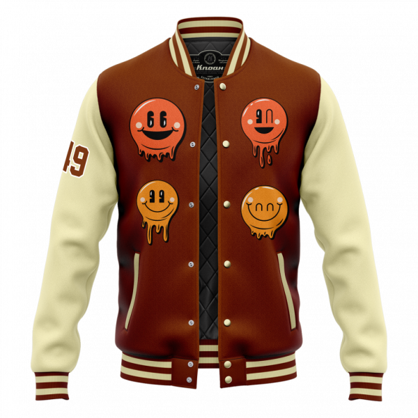 Day 15: "Groovy" Authentic Varsity Jacket with Playernumber/Initials