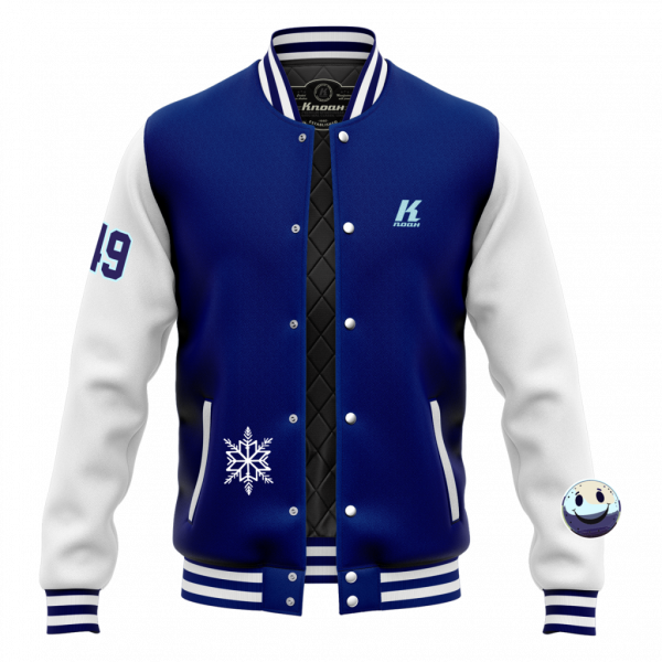 Day 7: "Icy Dreams" Authentic Varsity Jacket with Playernumber/Initials