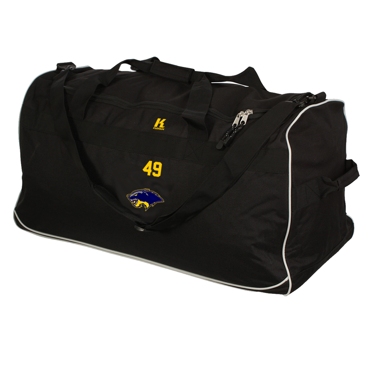 Wolverines Jumbo Team Kitbag with Playernumber or Initials