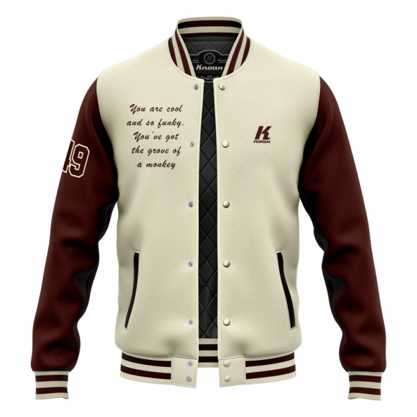 Day 16: "Monkey" Authentic Varsity Jacket with Playernumber/Initials