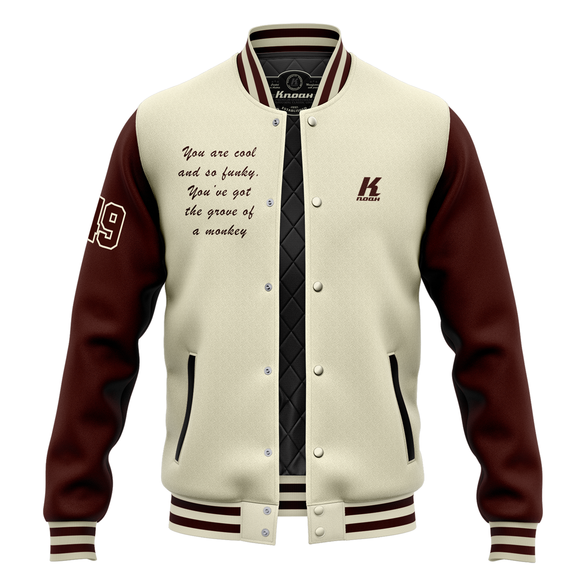 Day 16: "Monkey" Authentic Varsity Jacket with Playernumber/Initials