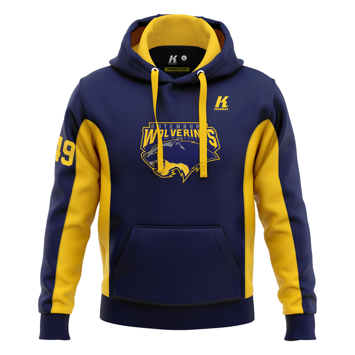 Wolverines Signature Series Hoodie with Playernumber/Initials