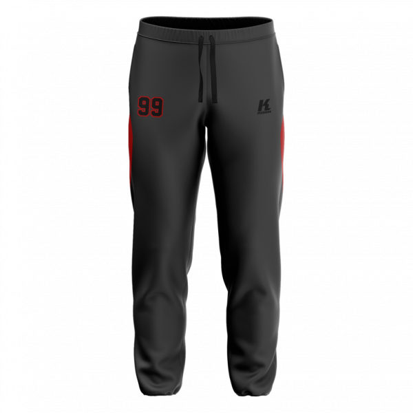 Silverbacks Signature Series Sweat Pant with cuffs with Playernumber/Initials