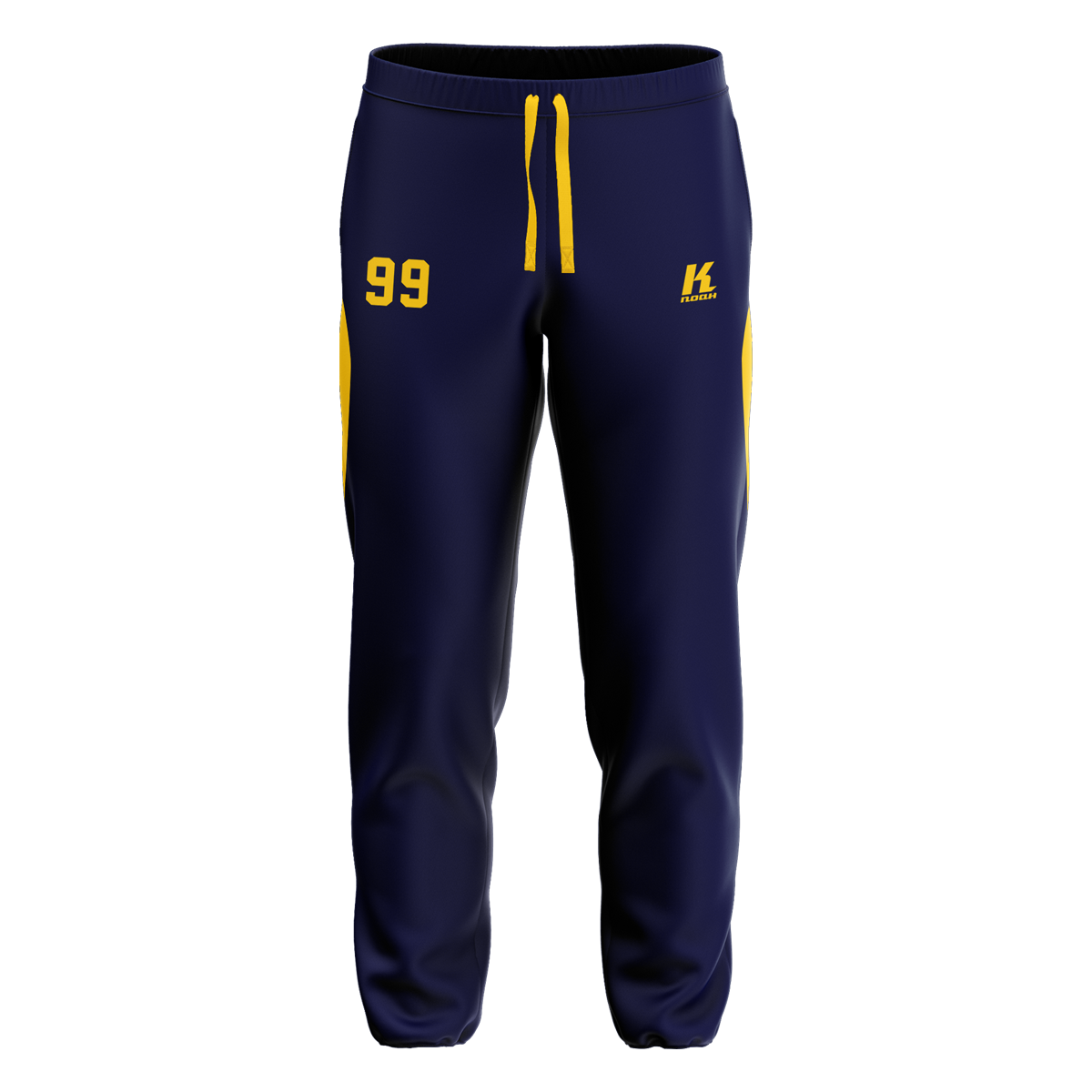 Wolverines Signature Series Sweat Pant with cuffs with Playernumber/Initials