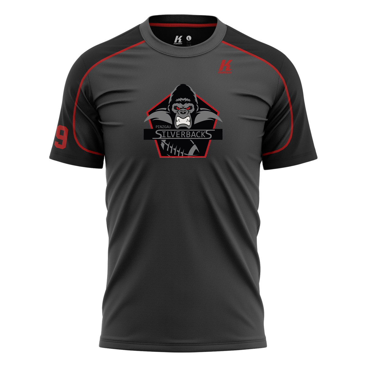 Silverbacks Signature Series Tee "Calgary" with Playernumber or Initials