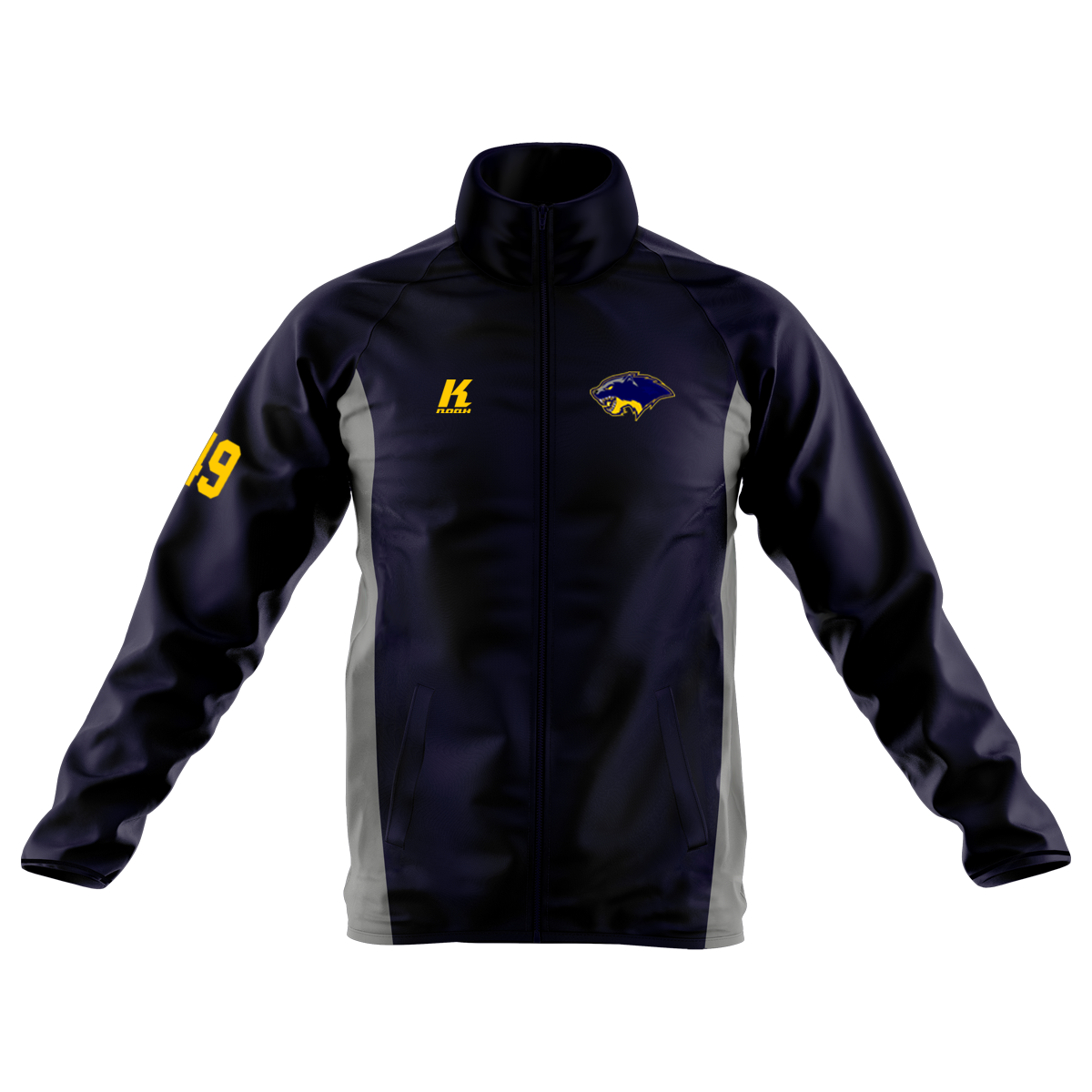 Wolverines Team Tracksuit Top Windstop with Playernumber/Initials