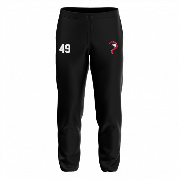 Patriots Basic Sweatpant with Cuffs ST793 with Playernumber/Initials