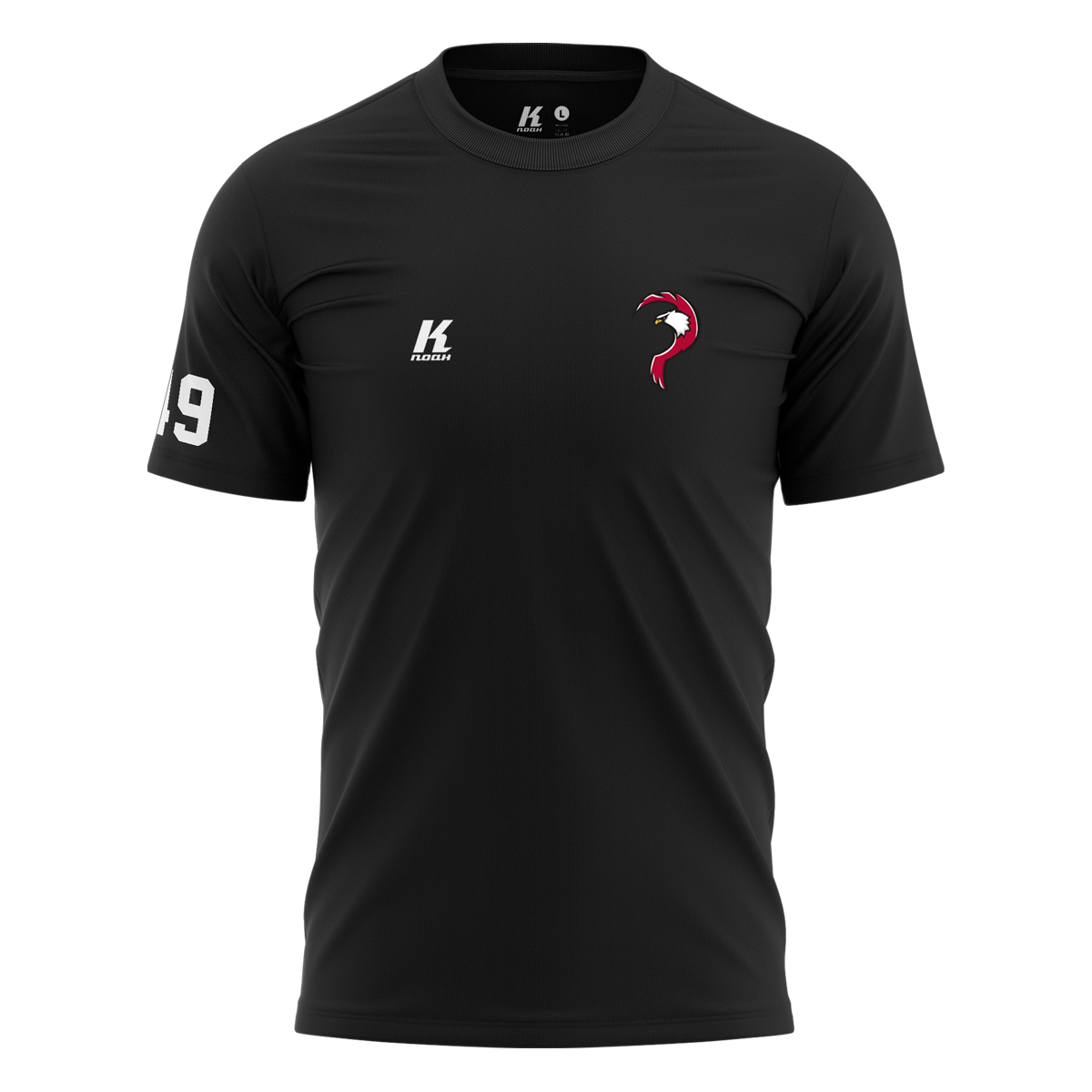 Patriots Basic Tee Primary with Playernumber/Initials