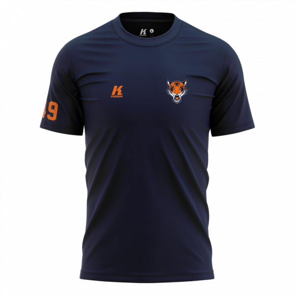 Tigers Basic Tee Primary with Playernumber/Initials