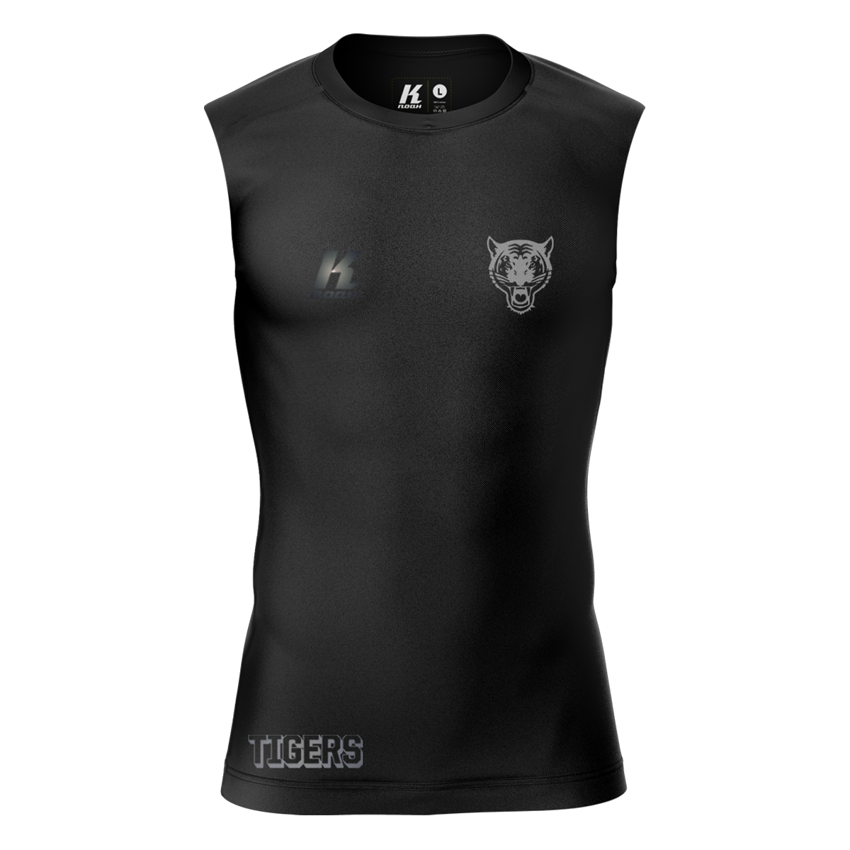 Tigers "Blackline" K.Tech Compression Sleeveless Shirt