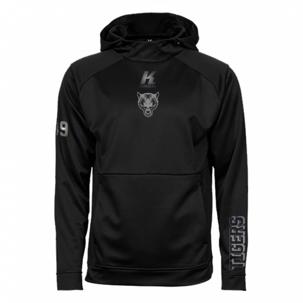 Tigers "Blackline" Performance Hoodie JH006 with Playernumber or Initials