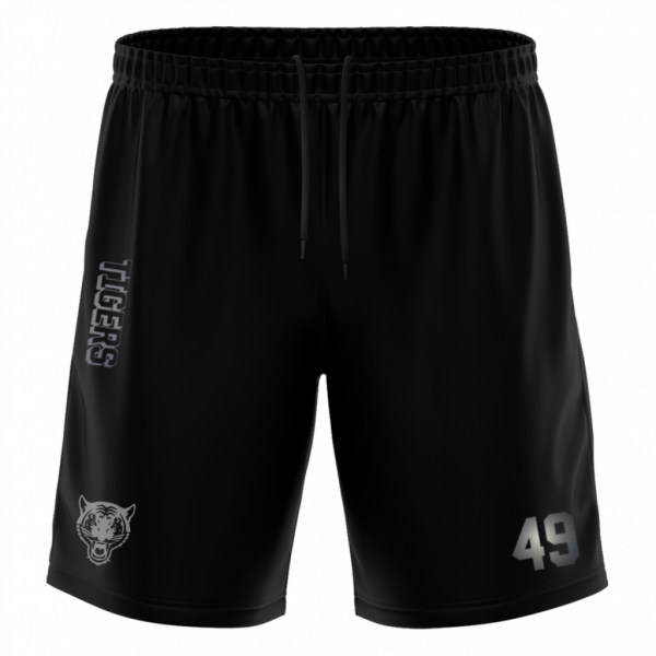 Tigers "Blackline" Training Short with Playernumber or Initials