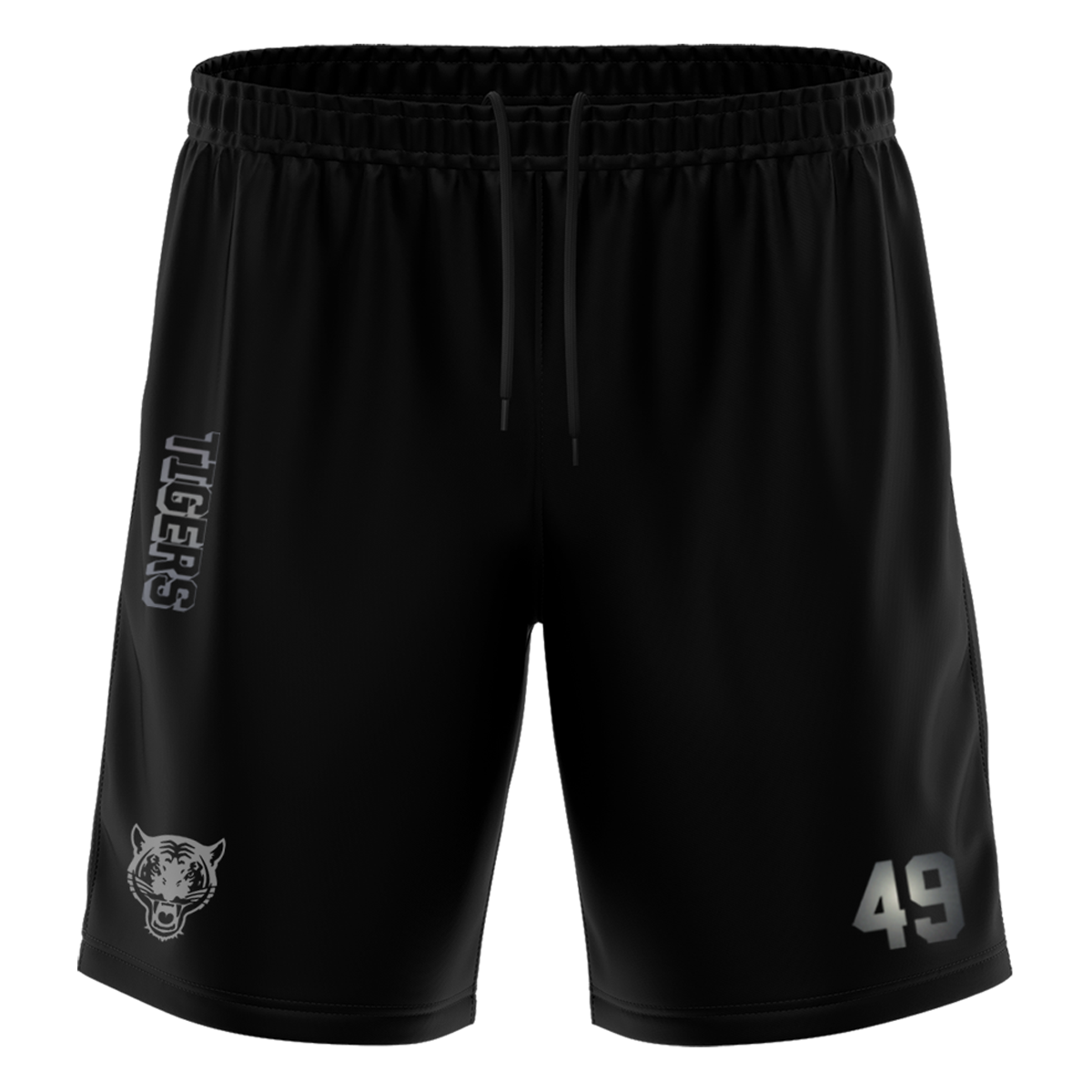 Tigers "Blackline" Training Short with Playernumber or Initials