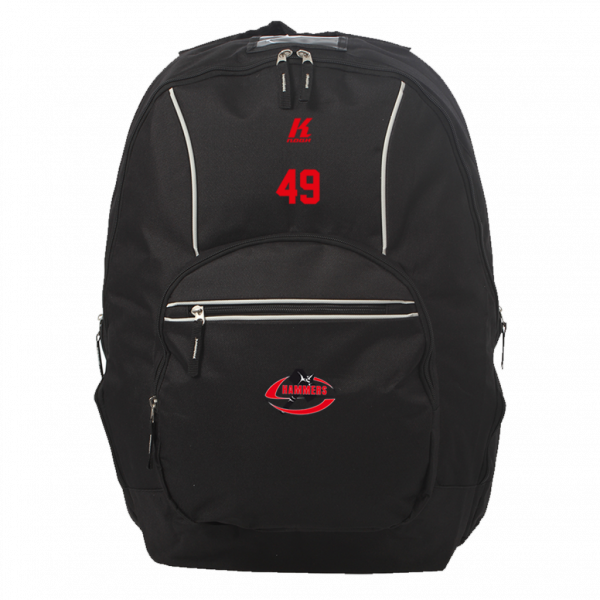 S-Hammers Heritage Backpack with Playernumber or Initials