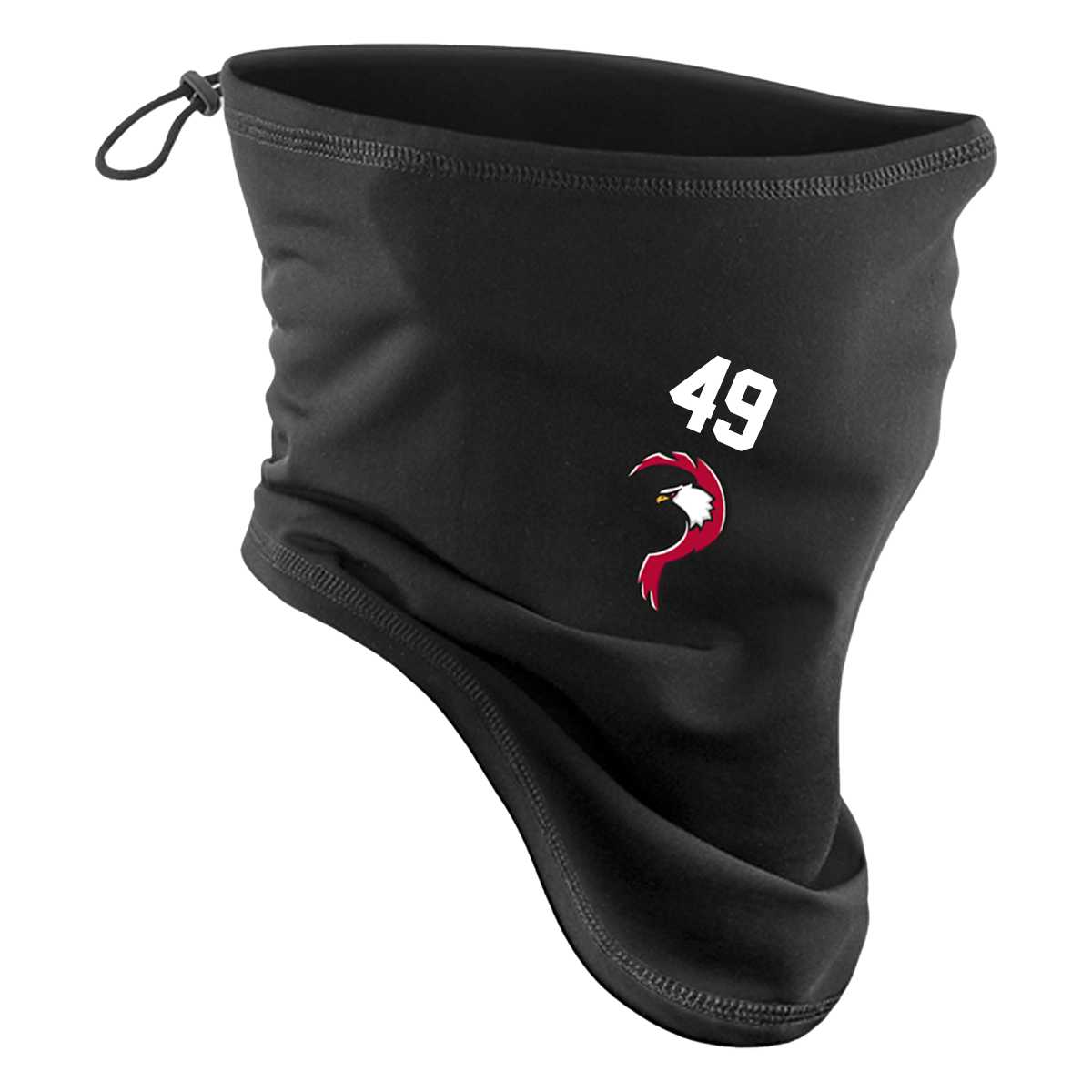 Patriots Softshell Sports Tech Neck Warmer CB320 with Playernumber/Initials