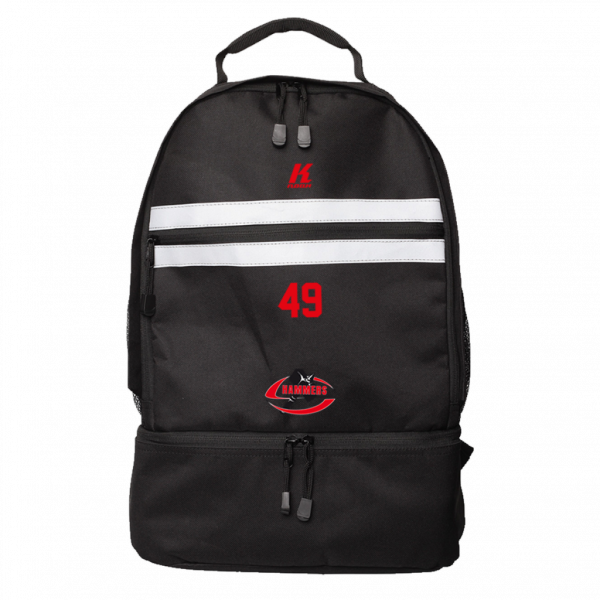 S-Hammers Players Backpack with Playernumber or Initials