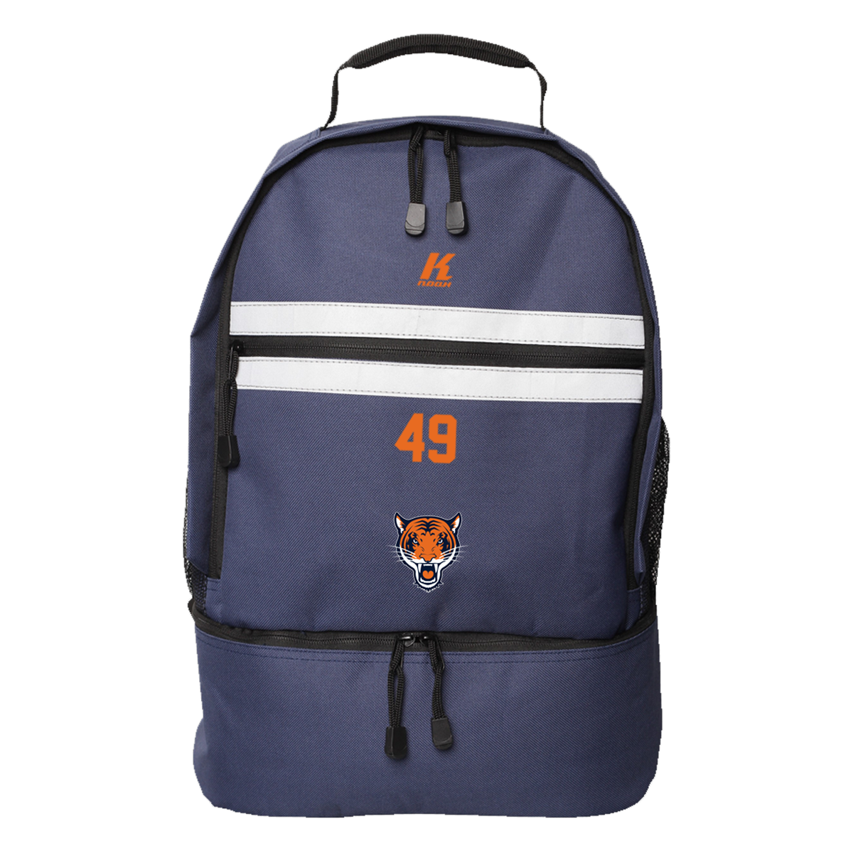 Tigers Players Backpack with Playernumber or Initials
