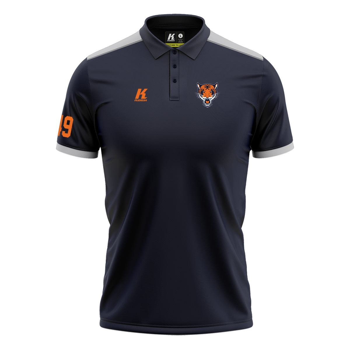 Tigers K.Tech-Fiber Polo “Heritage” with Playernumber/Initials