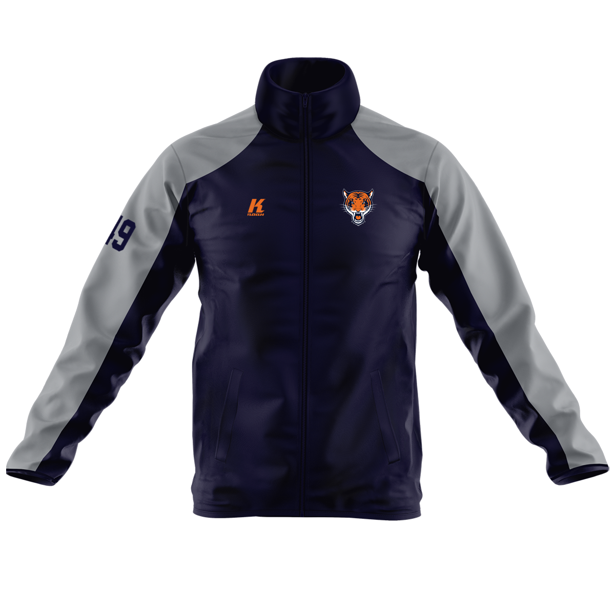 Tigers PRO Tracksuit Top Windstop with Playernumber or Initials