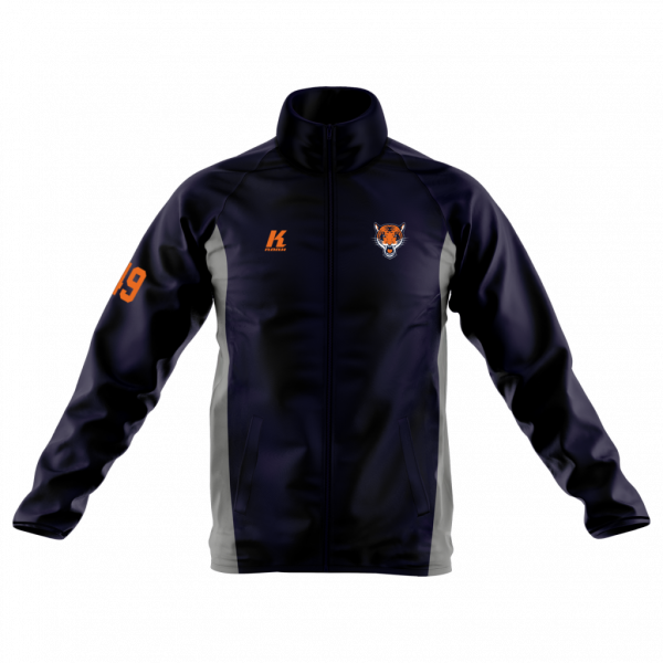 Tigers Team Tracksuit Top Windstop with Playernumber/Initials