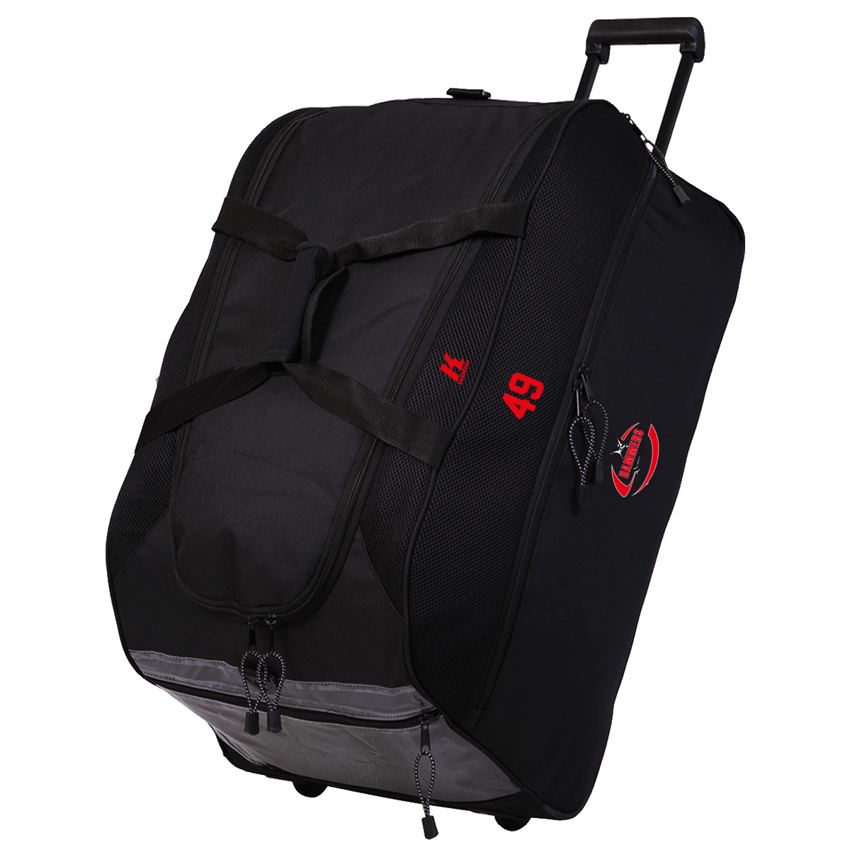 S-Hammers Wheelie Team Kitbag with Playernumber or Initials