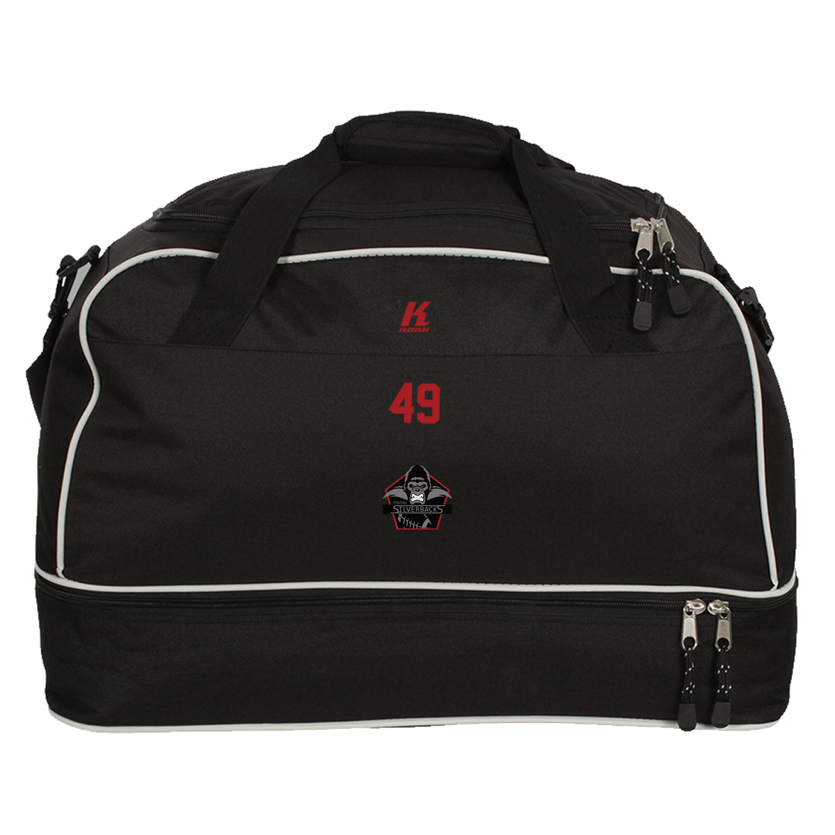 Silverbacks Players CT Bag with Playernumber or Initials