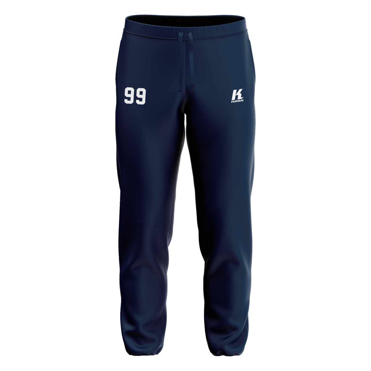 Rams Basic Sweatpant with Cuffs Navy ST793 with Playernumber/Initials