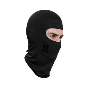 Black Forest Foxes Blackline Head Mask