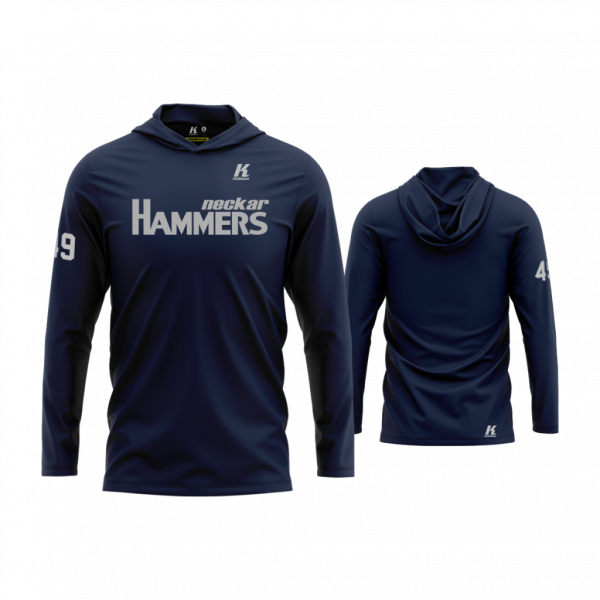 Neckar Hammers Core Hooded LS Tee Essential