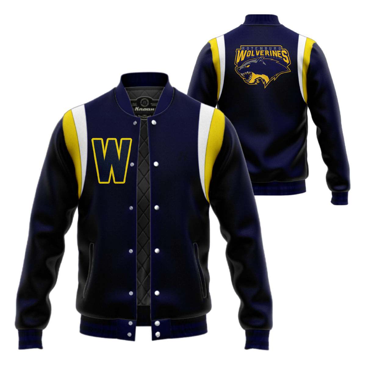 Rotenburg Wolverines Fan Authentic Wool Varsity