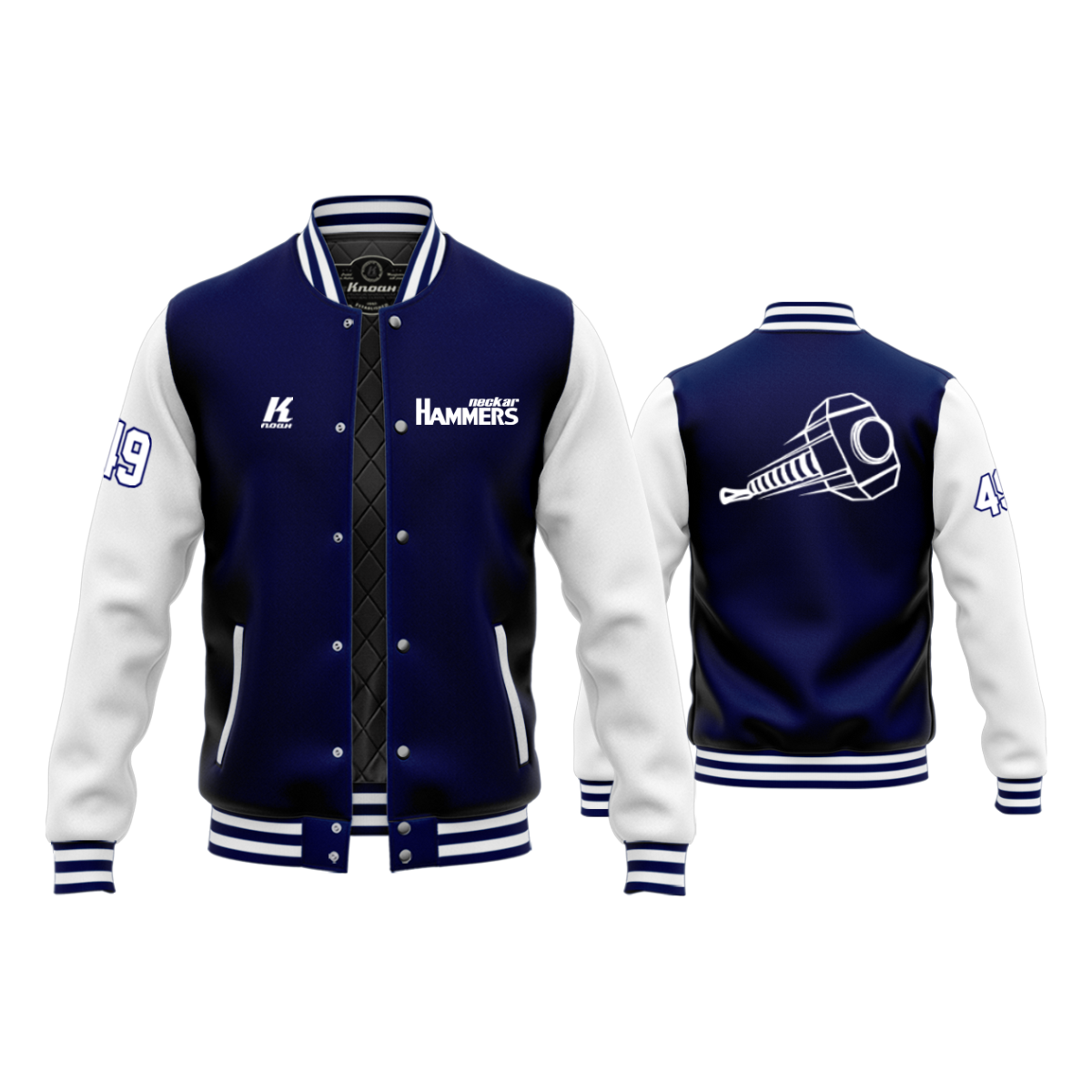 Neckar Hammers Signature Authentic Varsity Jacket