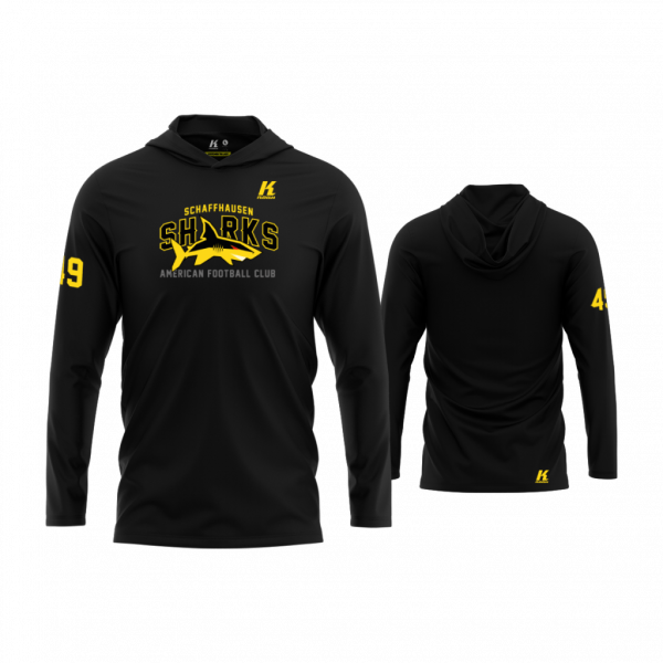 Schaffhausen Sharks Core Hooded LS Tee Essential