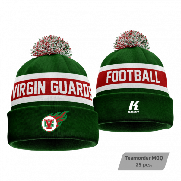 Magdeburg Virgin Guards Signature Pom-Pom Knit Beanie